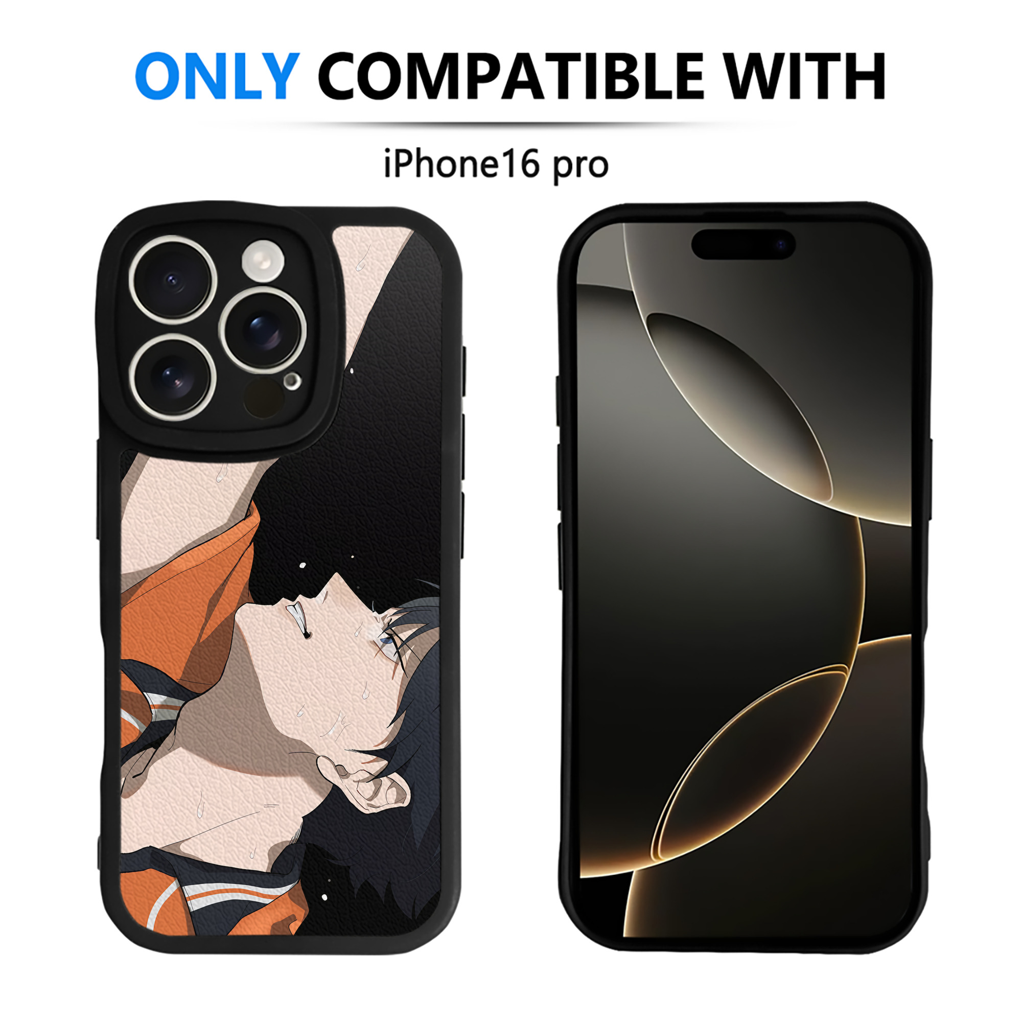 （画像用） ハイキュー!! Haikyu!! 【iPhone 16シリーズ対応】シリコンスマホケース（レザー調） 材質：シリコン